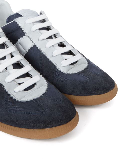 Grey calf suede sneakers MAISON MARGIELA | S57WS0504P8152HA737